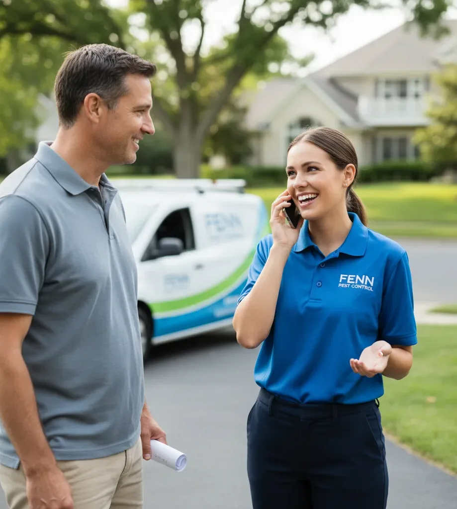 Fenn Pest Control customer support in Campbell Hall